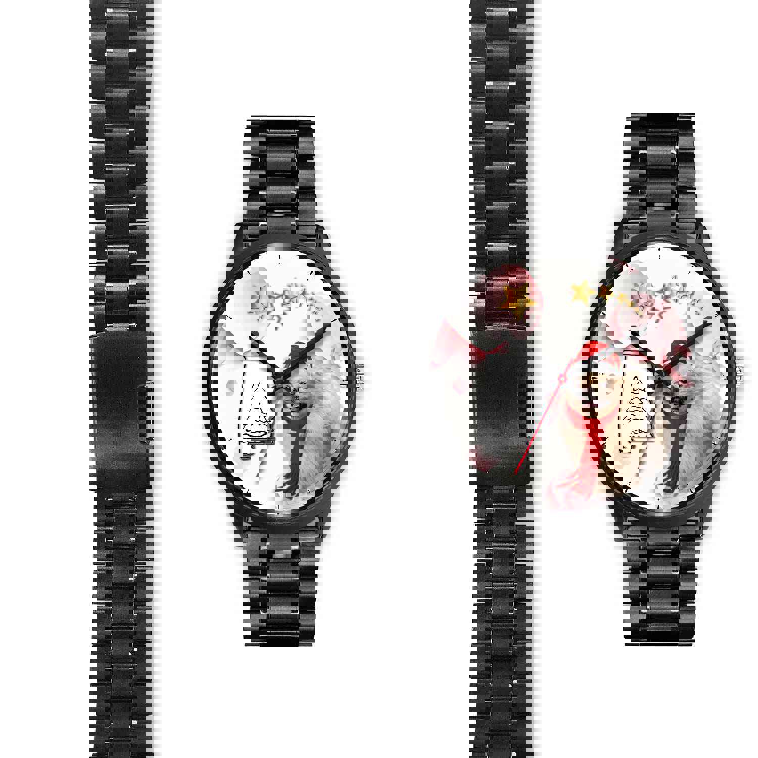 Pekingese Dog Alabama Christmas Special Wrist Watch