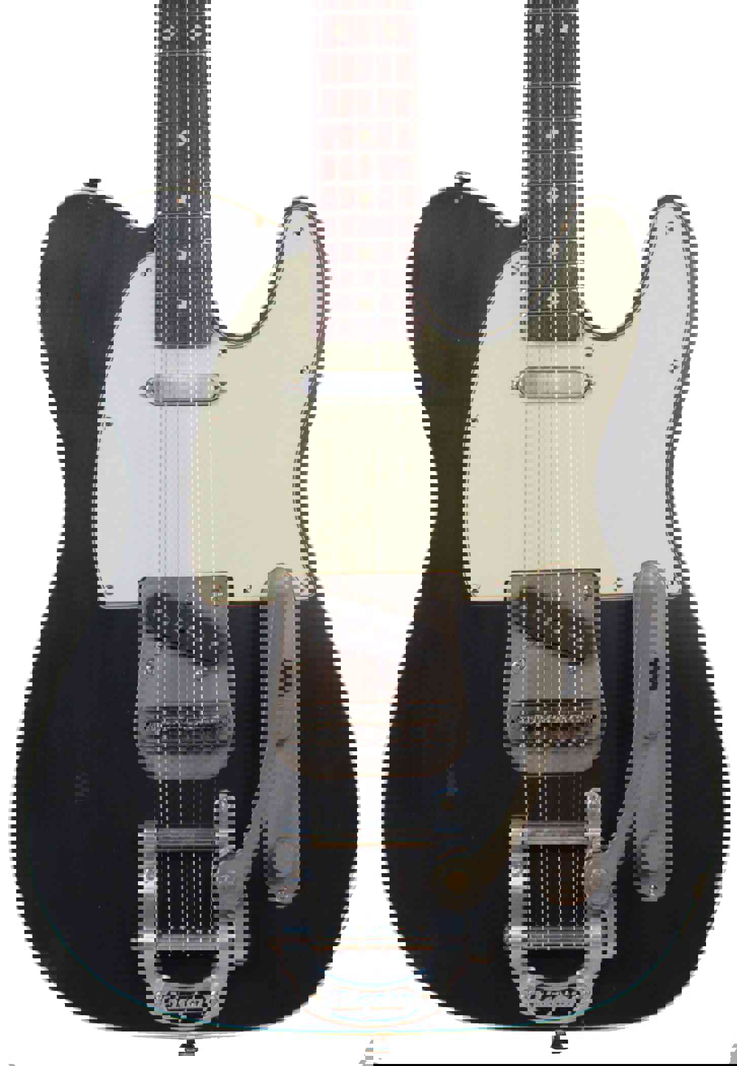 Nash TC-63 Guitar, Black, Bigsby, Light Aging - Vintage Tele Model with Modern Features