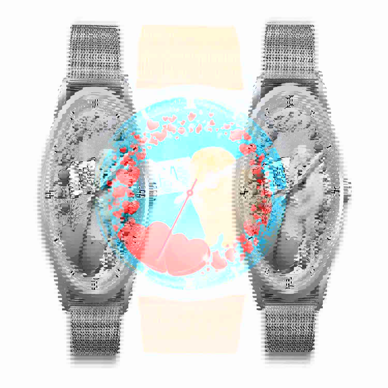 Cheerful Chow Chow Dog Pennsylvania Christmas Special Wrist Watch