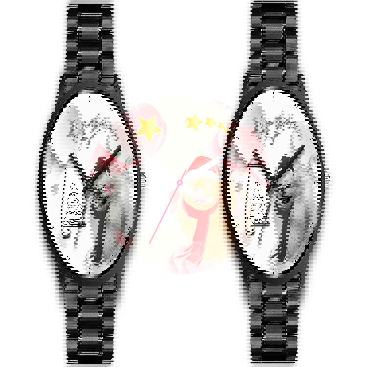 Pekingese Dog Alabama Christmas Special Wrist Watch