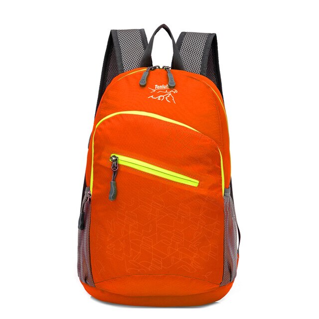 TANLUHU 624 Unisex Lightweight Water-resistant Folding Backpack for Travel and Outdoor Activities