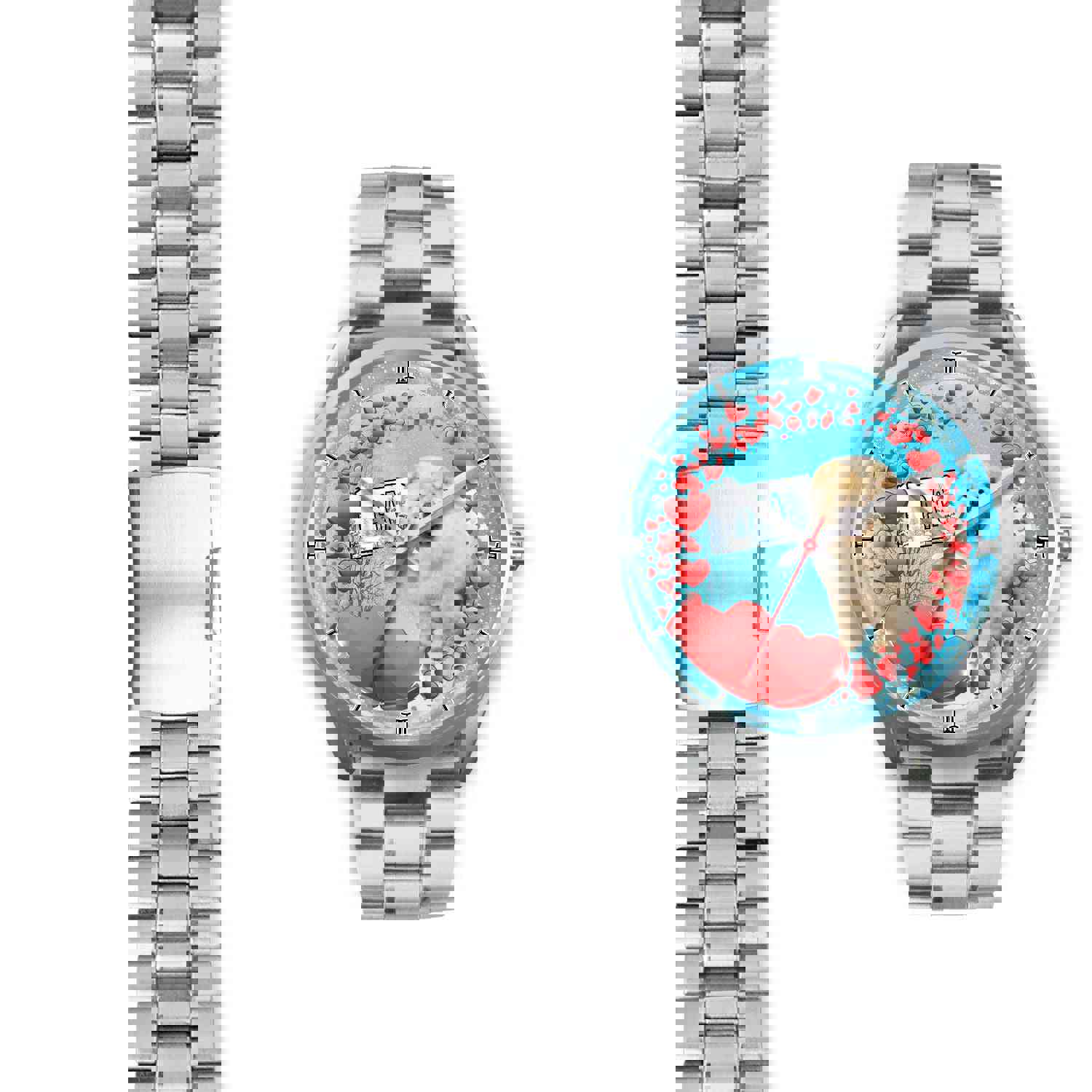 Cheerful Chow Chow Dog Pennsylvania Christmas Special Wrist Watch