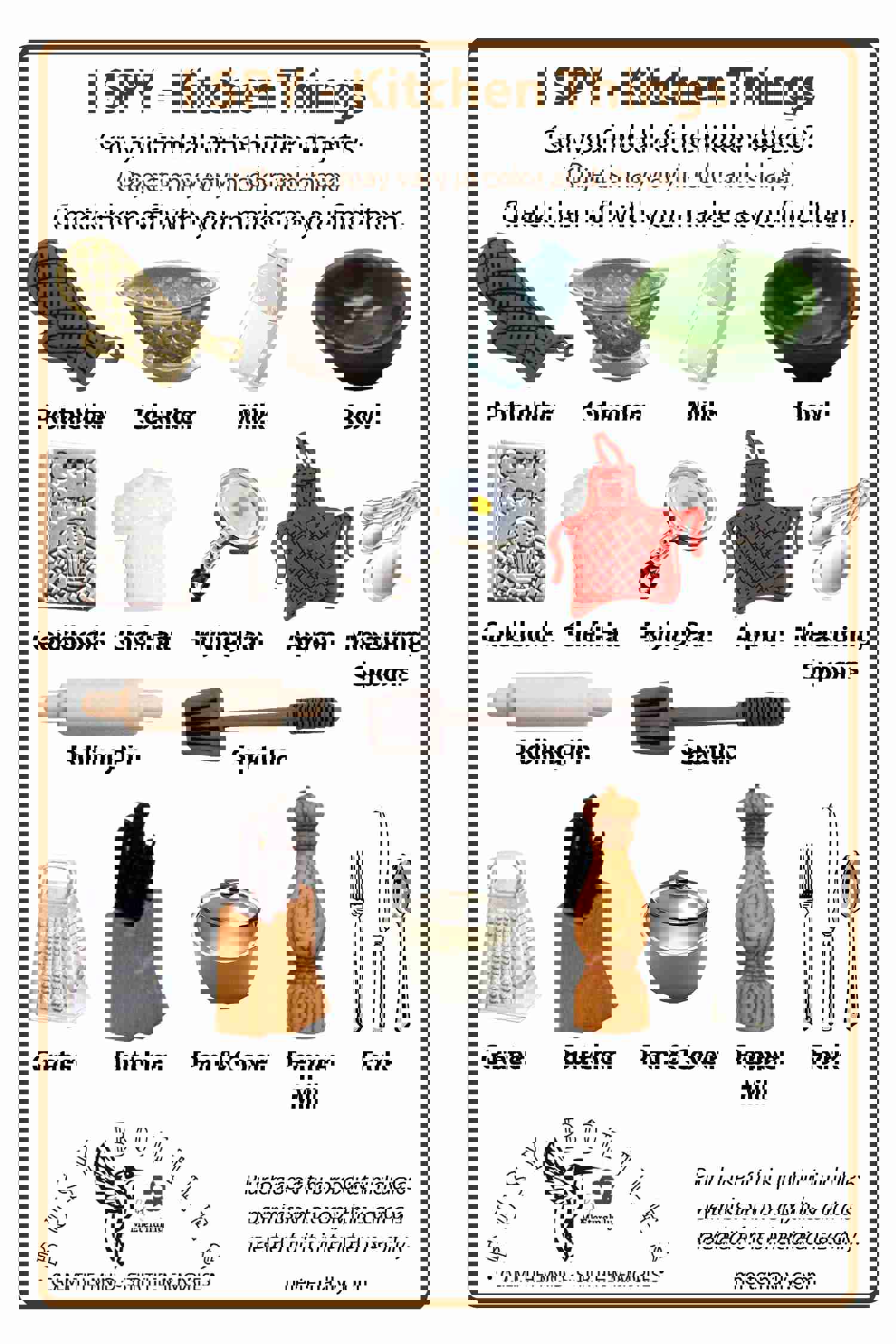 Memory Play - Kitchen Busy Bottle