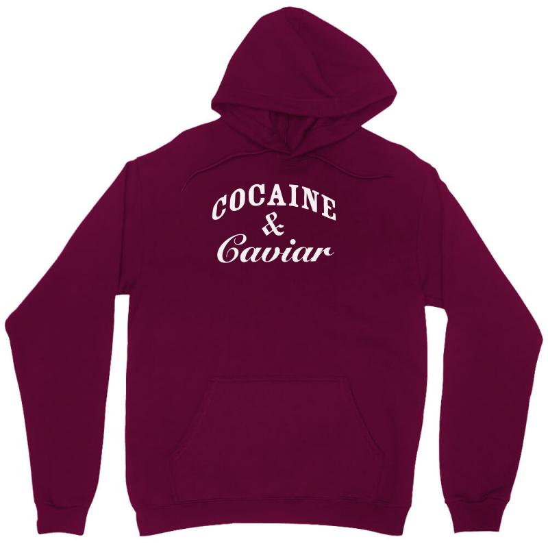 Cocaine and Caviar Unisex Hoodie by MDK ART