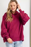 Easel Vintage Terry Knit Pullover Hoodie - Soft, Thick, and Stylish