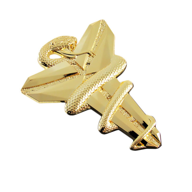 Kobe Bryant Gold Mamba Snake Lakers Car 3D Metal Emblem Badge Decal Sticker