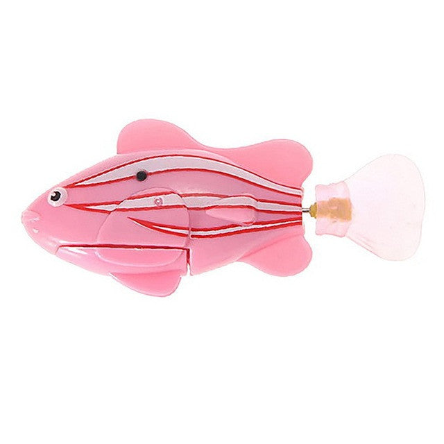 Electronic Robofish Toy - Aquatic Decorations for Fish Tanks