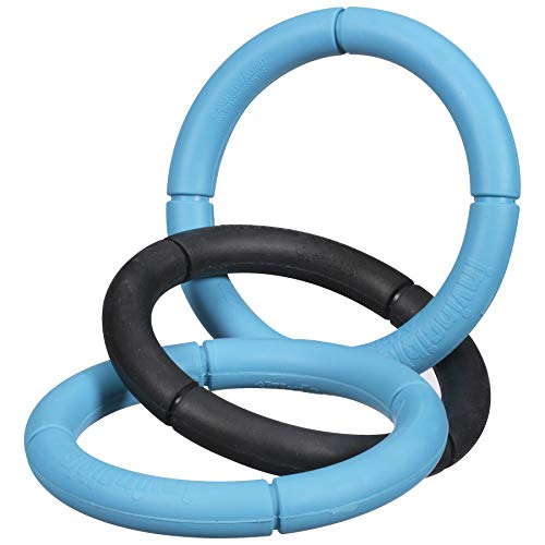 JW PET 43135 Invincible Chains Large Triple Dog Toy
