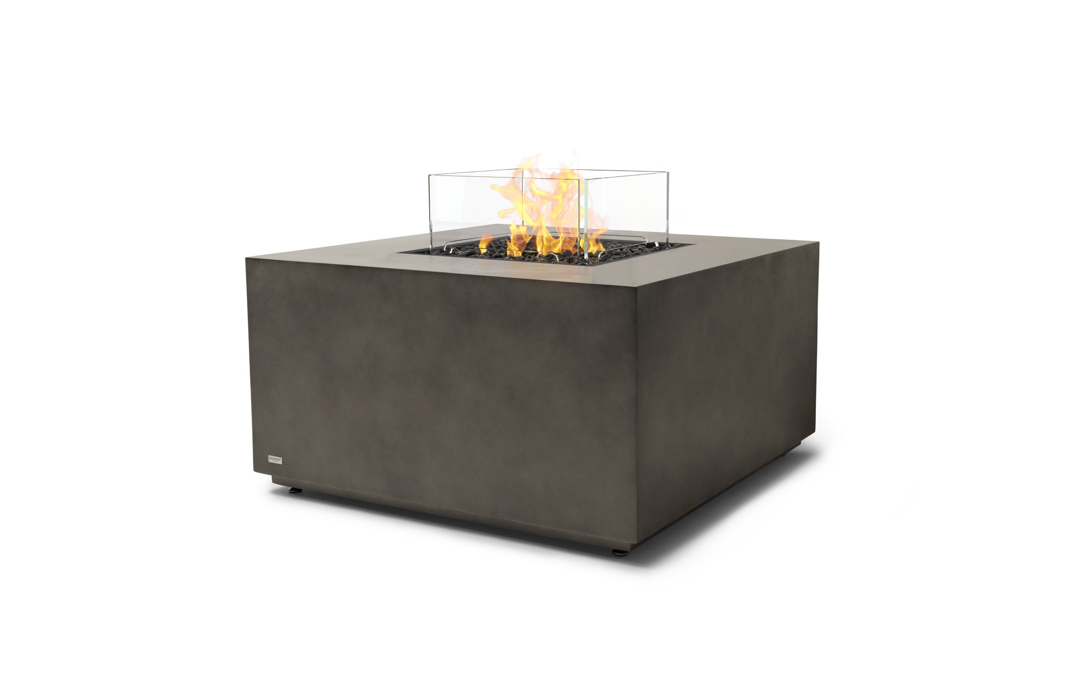 EcoSmart Fire CHASER 38 Natural Outdoor Fire Pit Table with Gas LP/NG Burner