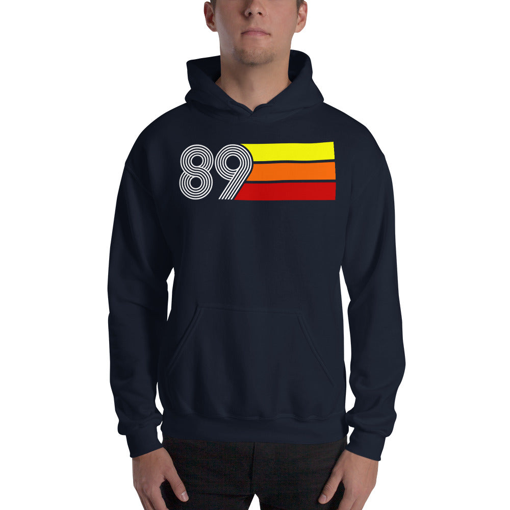 Retro Expo 1989 Unisex Hooded Sweatshirt - Soft & Stylish