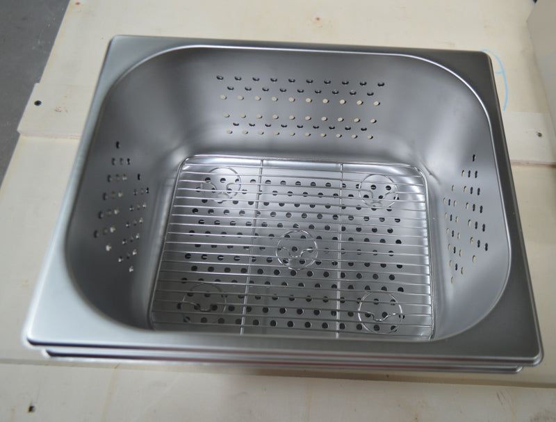 Hot Dog Steamer & Bun Warmer 110V Commercial Food Grade Stainless Steel