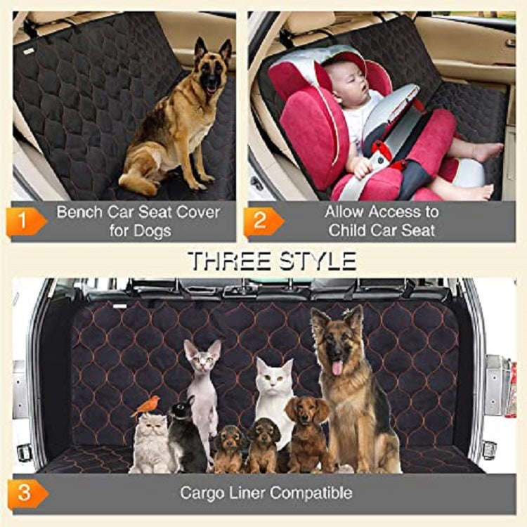 Dog Seat Cover Cushion - Thickened Breathable Pet Car Seat Protector