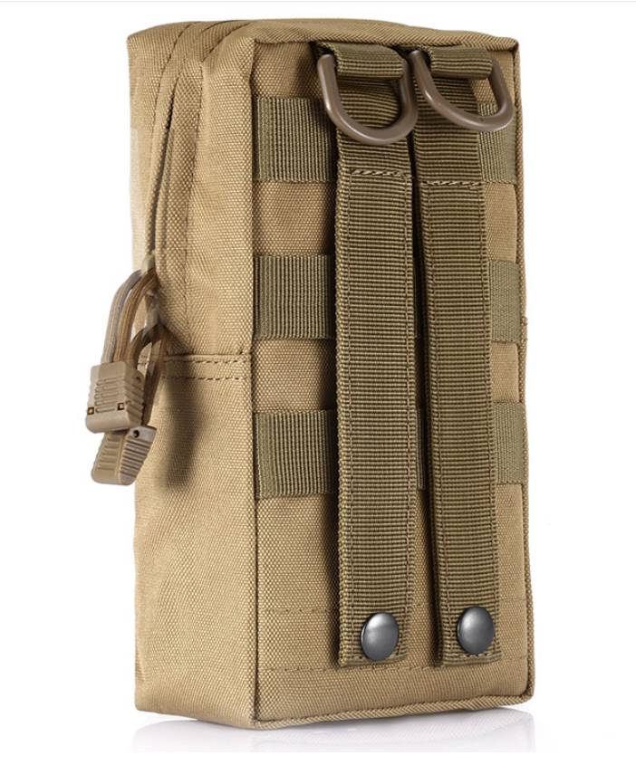 Tactical Molle Utility Pouch - Water-resistant EDC Gear Bag for Military & Outdoor Use