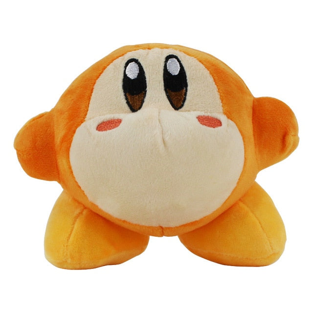 18cm 3Styles Kirby Plush Doll - Kawaii Pink Red Yellow Soft Stuffed Toy for Kids Gifts