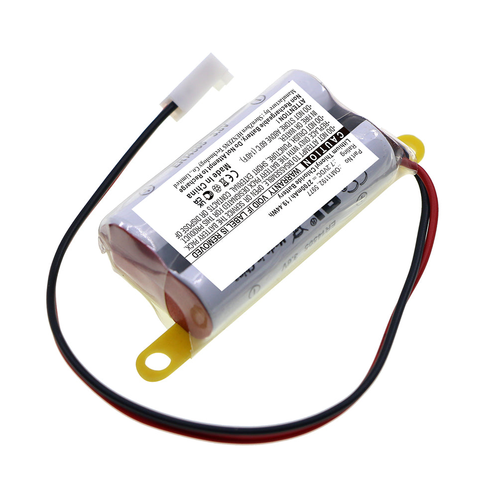 BNA-WB-L17172 Medical Battery - Li-SOCl2, 7.2V, 2700mAh, Ultra High Capacity Replacement for Baxter Healthcare OM11192