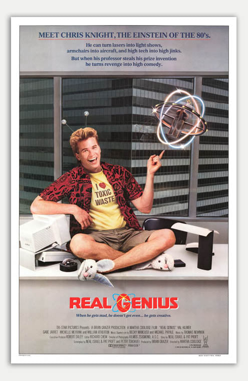 Real Genius - 11 x 17 Movie Poster (1985 Reprint)