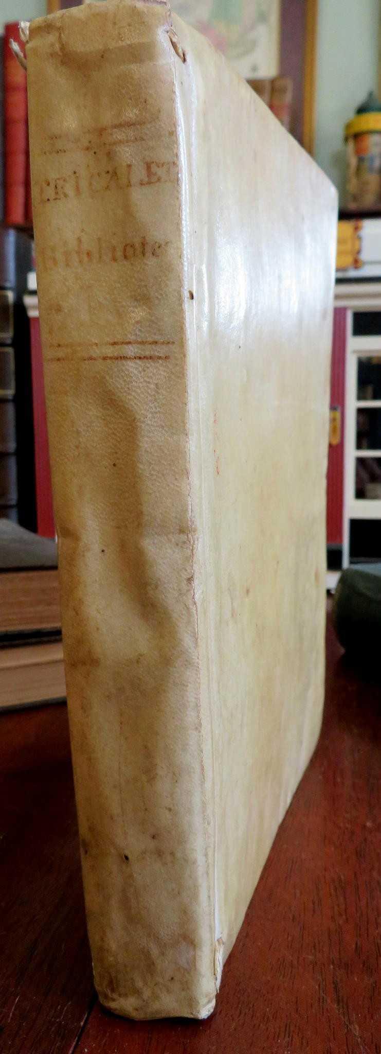 Rare 18th Century Spanish Book: Library of Doctors & Fathers of Church (1791 Madrid Tricalet)