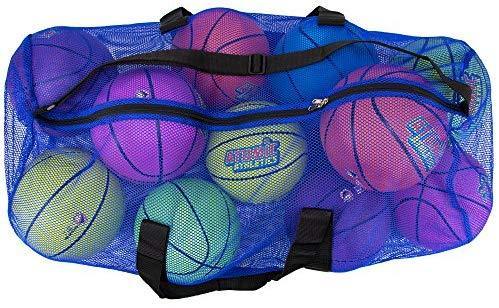 Crown Sporting Goods 39 Mesh Sports Ball Bag with Adjustable Shoulder Strap