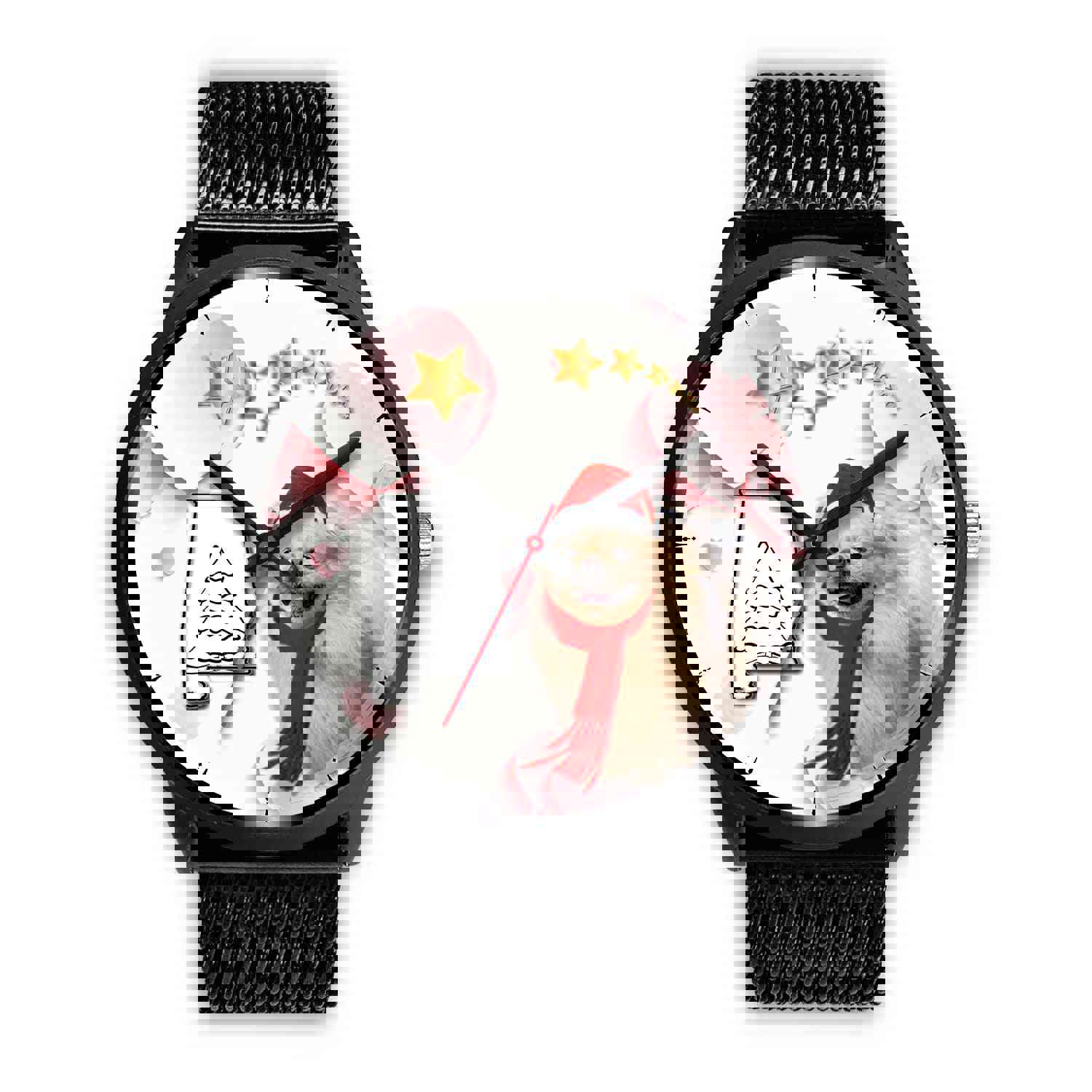 Pekingese Dog Alabama Christmas Special Wrist Watch