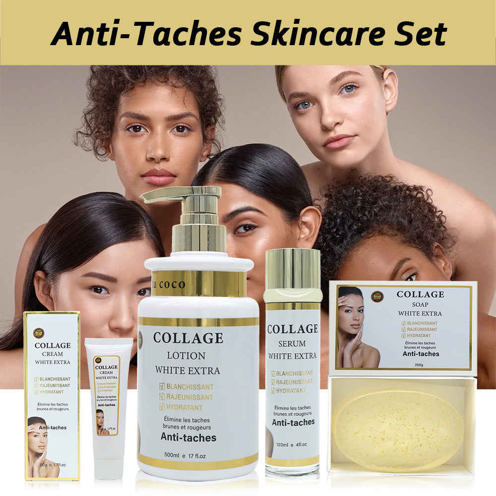5D Gluta Collagen Anti-aging Skincare Set - Brightening & Hydrating