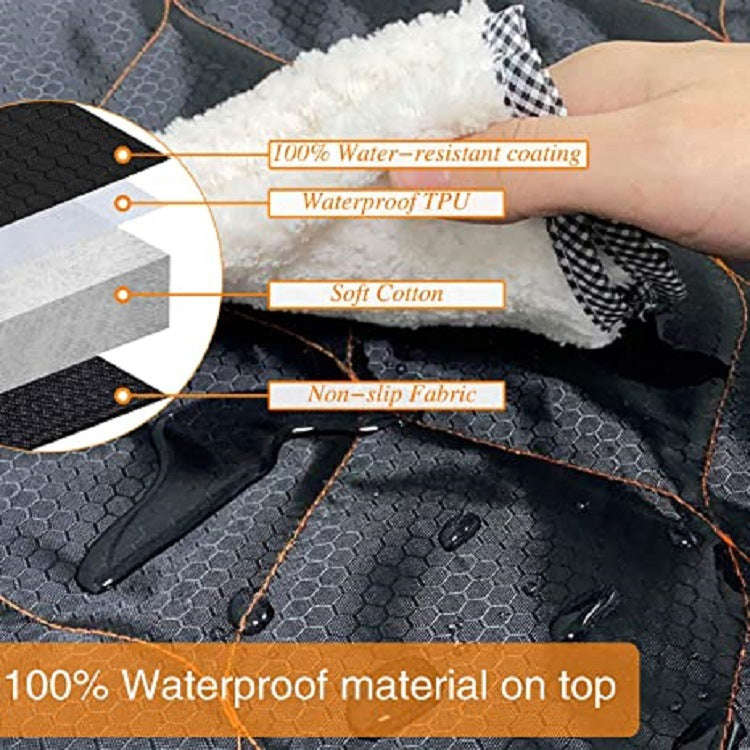 Dog Seat Cover Cushion - Thickened Breathable Pet Car Seat Protector