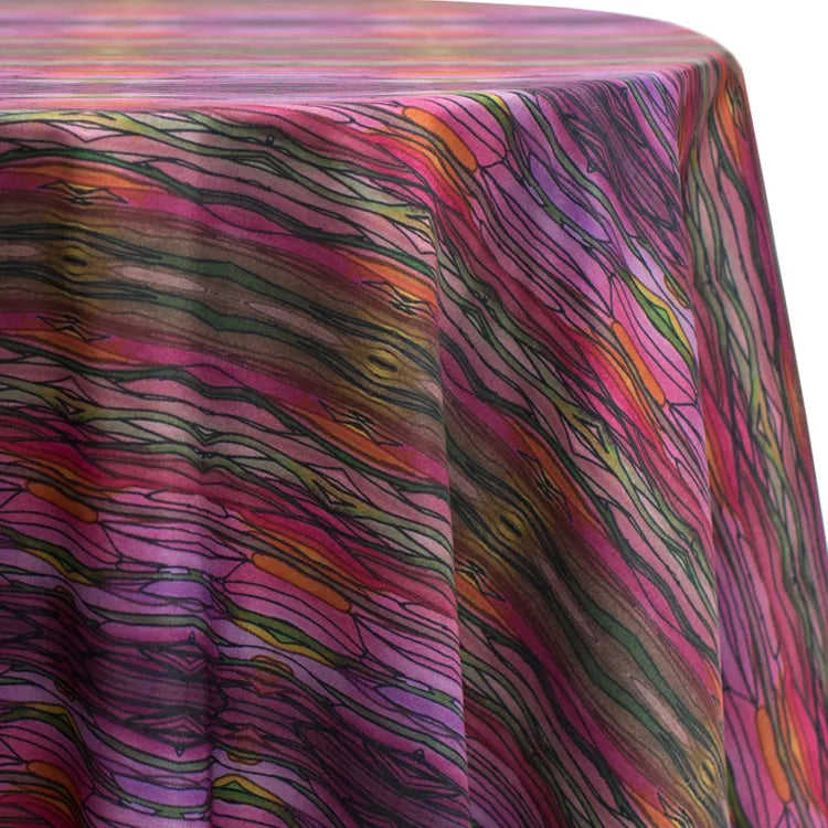 Printed Table Runner Set of 4 - Premium Poly Premier Fabric
