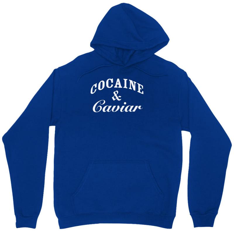 Cocaine and Caviar Unisex Hoodie by MDK ART