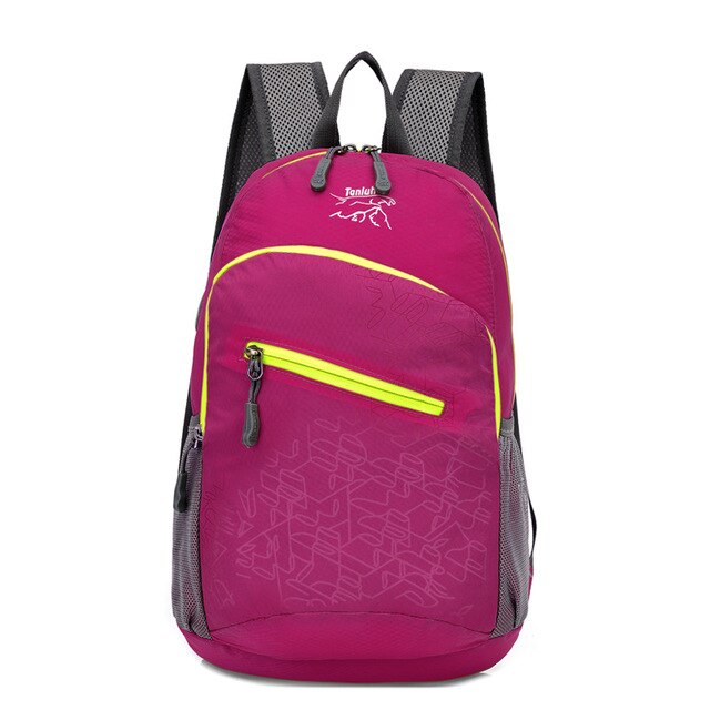 TANLUHU 624 Unisex Lightweight Water-resistant Folding Backpack for Travel and Outdoor Activities