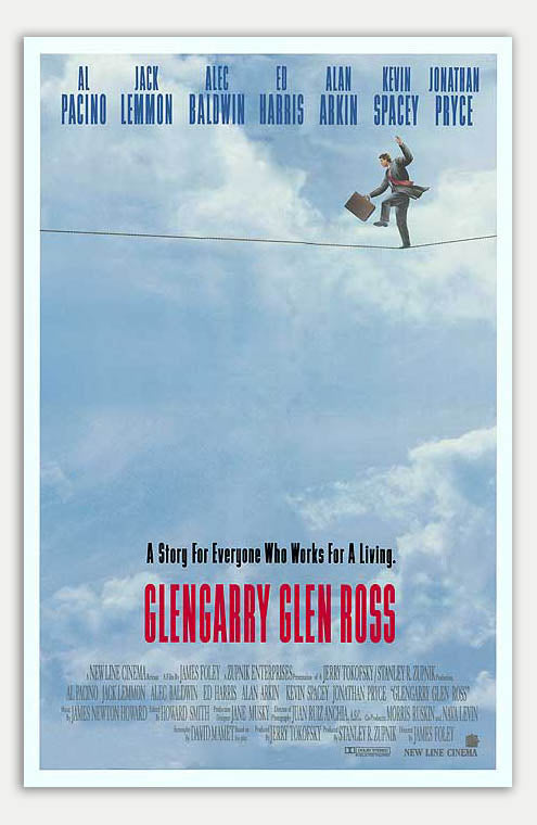 Glengarry Glen Ross - 11 x 17 Movie Poster (1992 Drama Reprint)