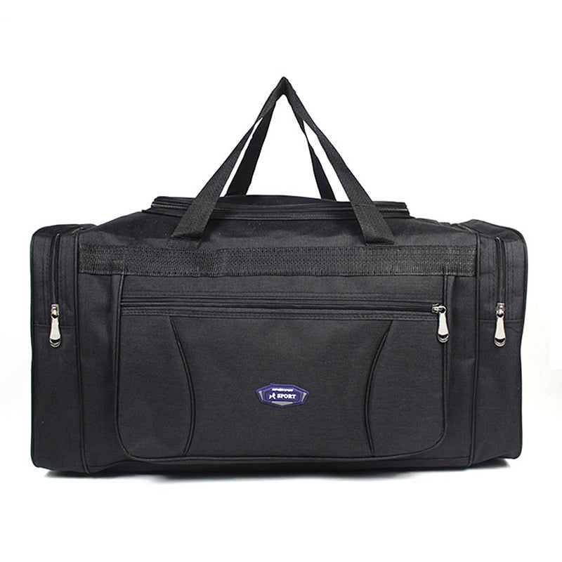 Lkblock Oxford Waterproof Men's Travel Duffle Bag - Large Capacity Business & Weekend Hand Luggage