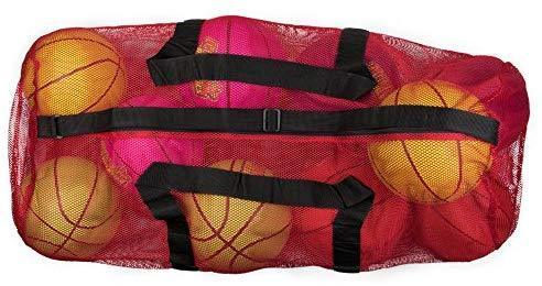 Crown Sporting Goods 39 Mesh Sports Ball Bag with Adjustable Shoulder Strap