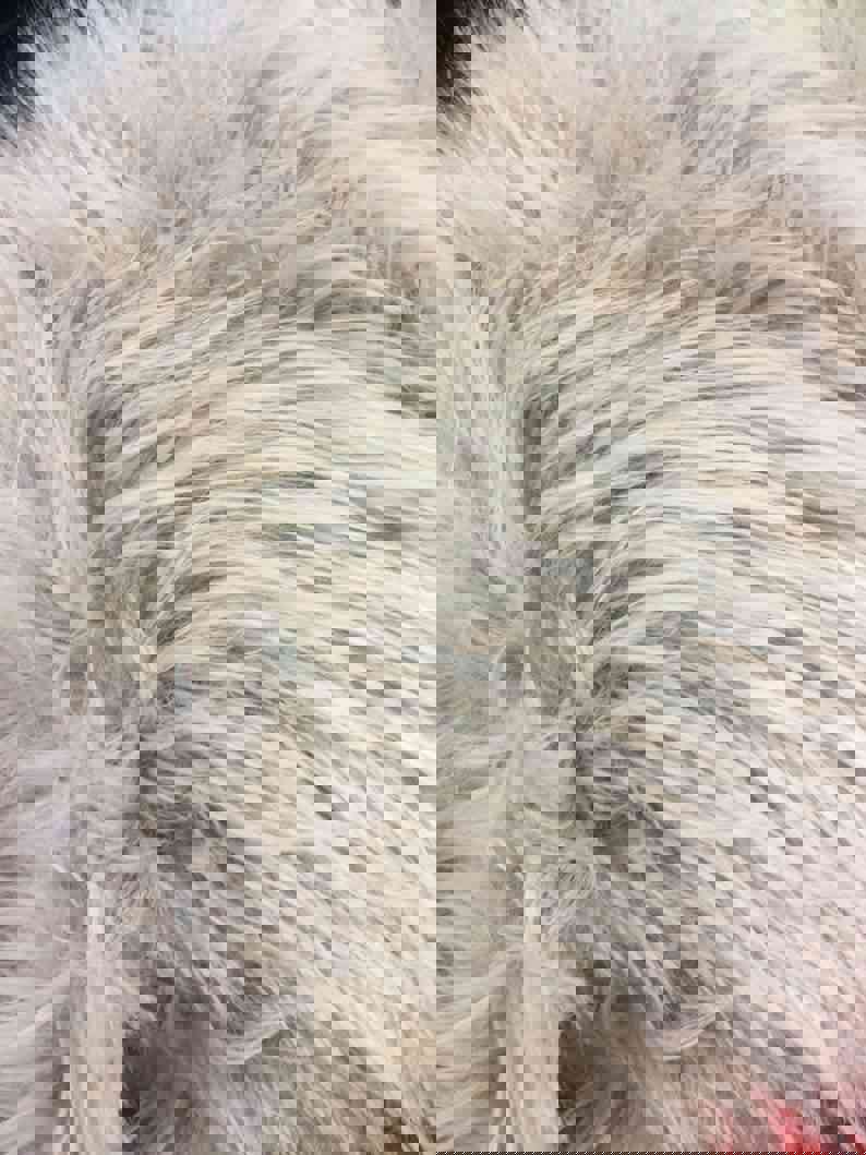 Solid Mongolian Long Pile Animal Faux Fur Fabric for Coats, Blankets, and Home Decor