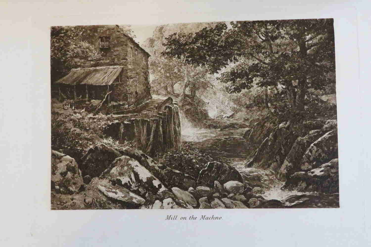 Round About Snowdon Wales 1894 Huson Illustrated Book with 30 Plates