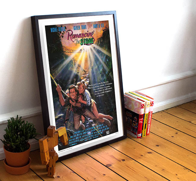 Romancing the Stone - 11 x 17 Movie Poster (1984 Reprint)