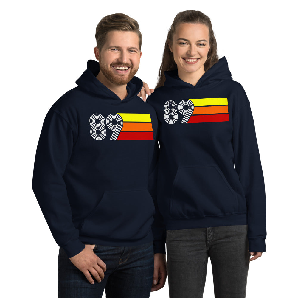 Retro Expo 1989 Unisex Hooded Sweatshirt - Soft & Stylish