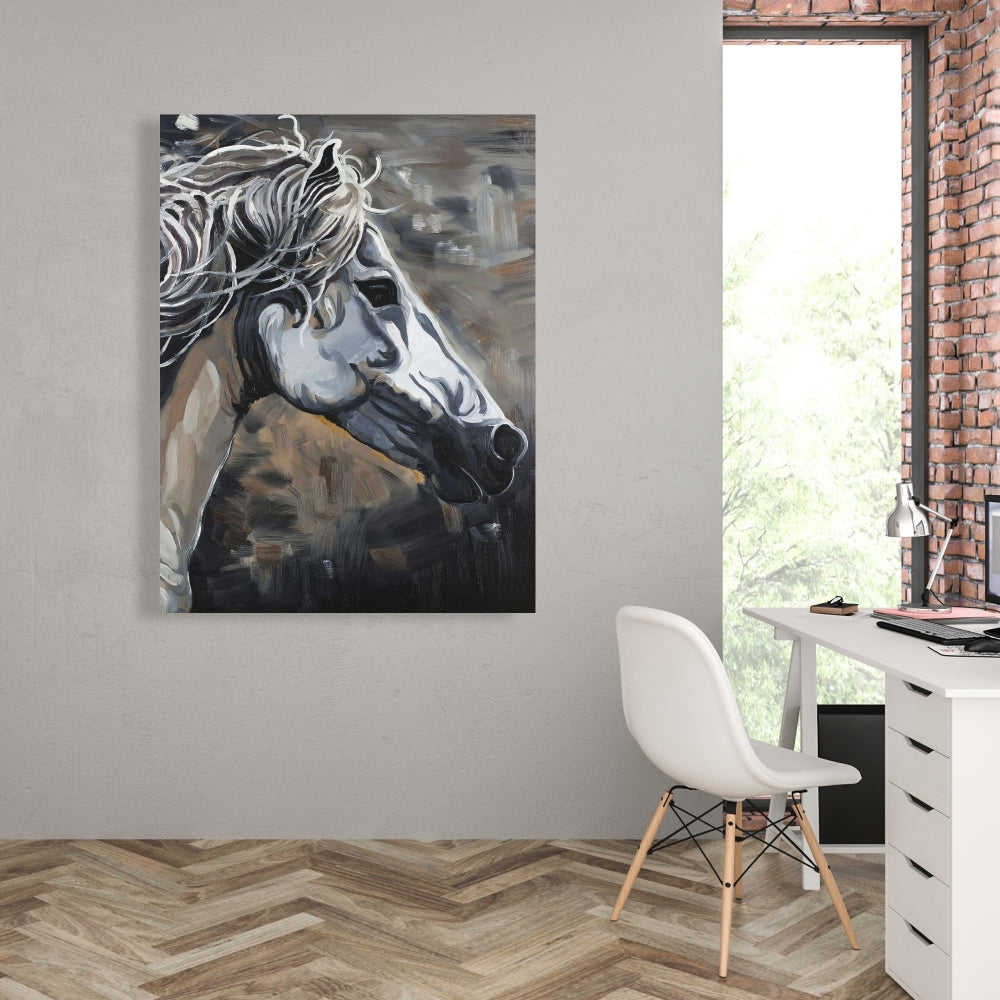 Wild Horse Fine Art Gallery Wrapped Canvas 24x36