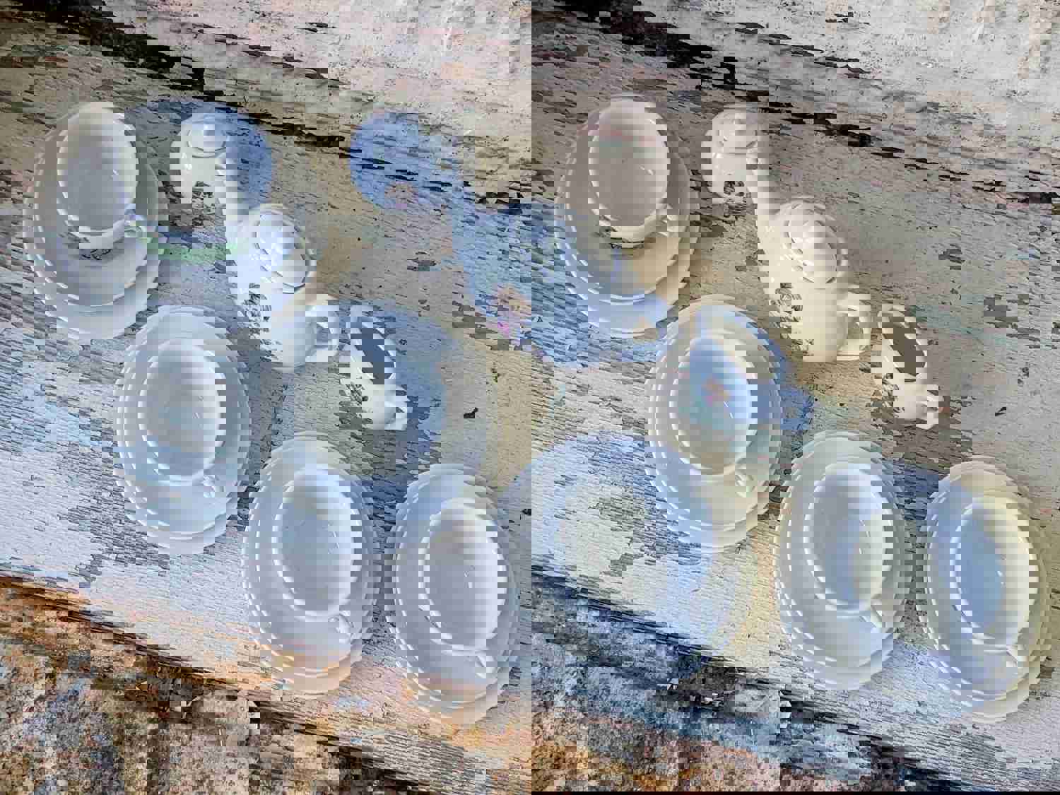 1950s Rare Pattern Toy China Tea Set Complete 15 Piece Set Girl Baby Doll Stroller Carriage Made In Japan