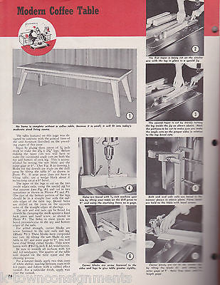 Delta Gram Vintage Home Decor Magazine 1954 - American Furniture