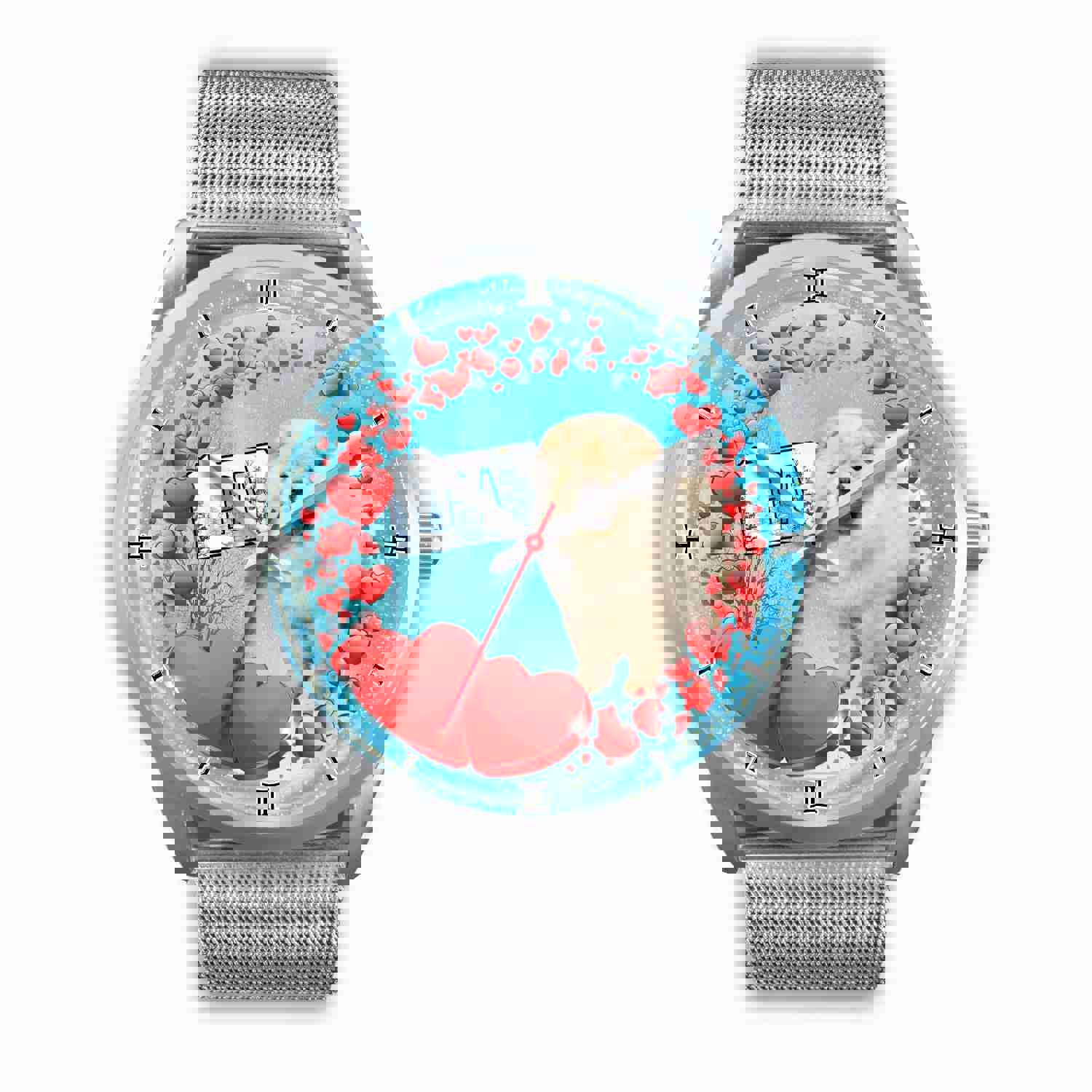 Cheerful Chow Chow Dog Pennsylvania Christmas Special Wrist Watch