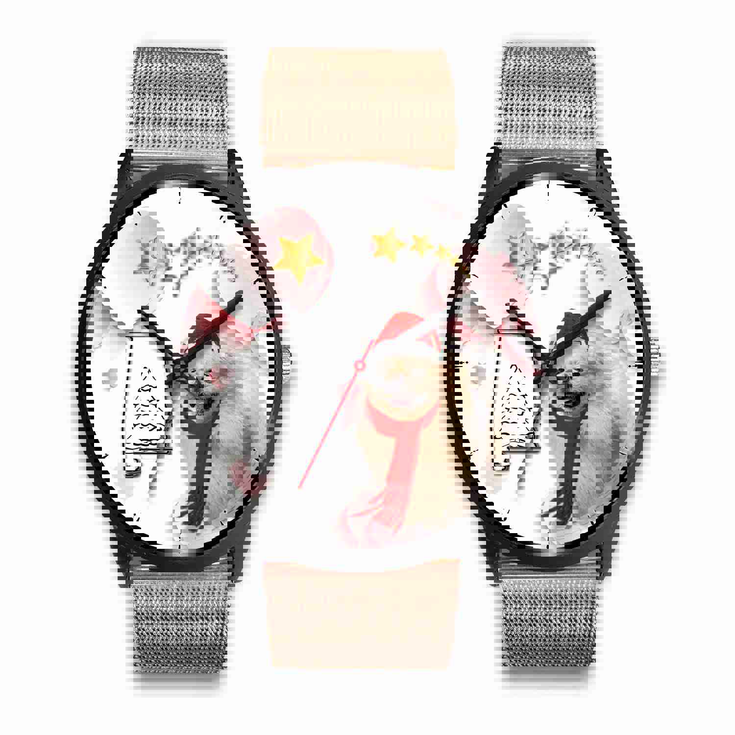 Pekingese Dog Alabama Christmas Special Wrist Watch