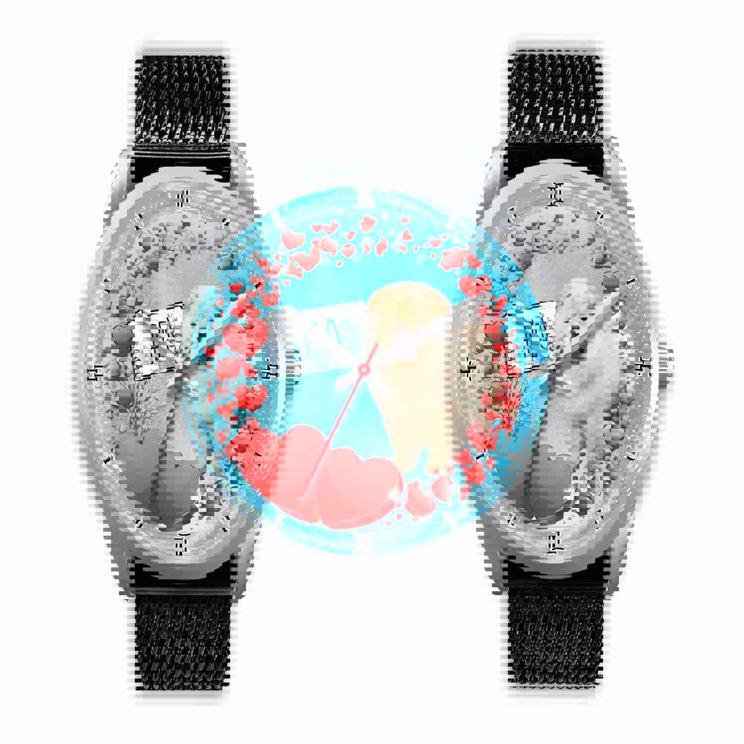 Cheerful Chow Chow Dog Pennsylvania Christmas Special Wrist Watch