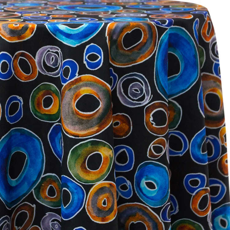 Printed Table Runner Set of 4 - Premium Poly Premier Fabric