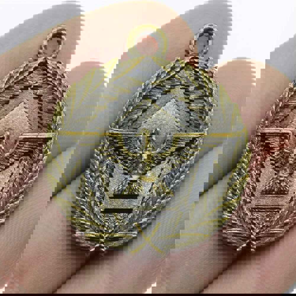 WYSIWYG 4pcs 28mm Eagle Round Charms For Jewelry Making Antique Bronze Color Charms Pendants Jewelry Accessories