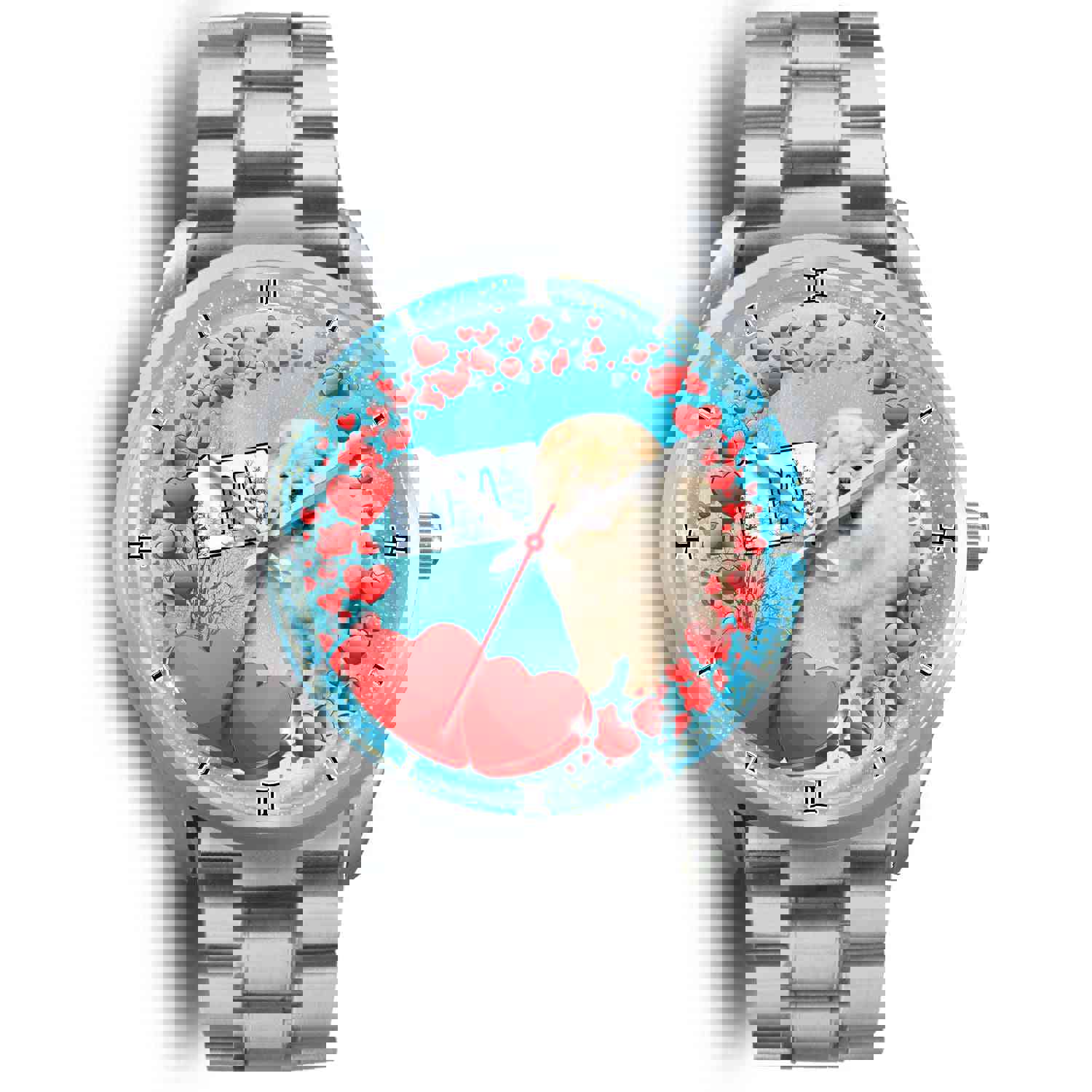 Cheerful Chow Chow Dog Pennsylvania Christmas Special Wrist Watch