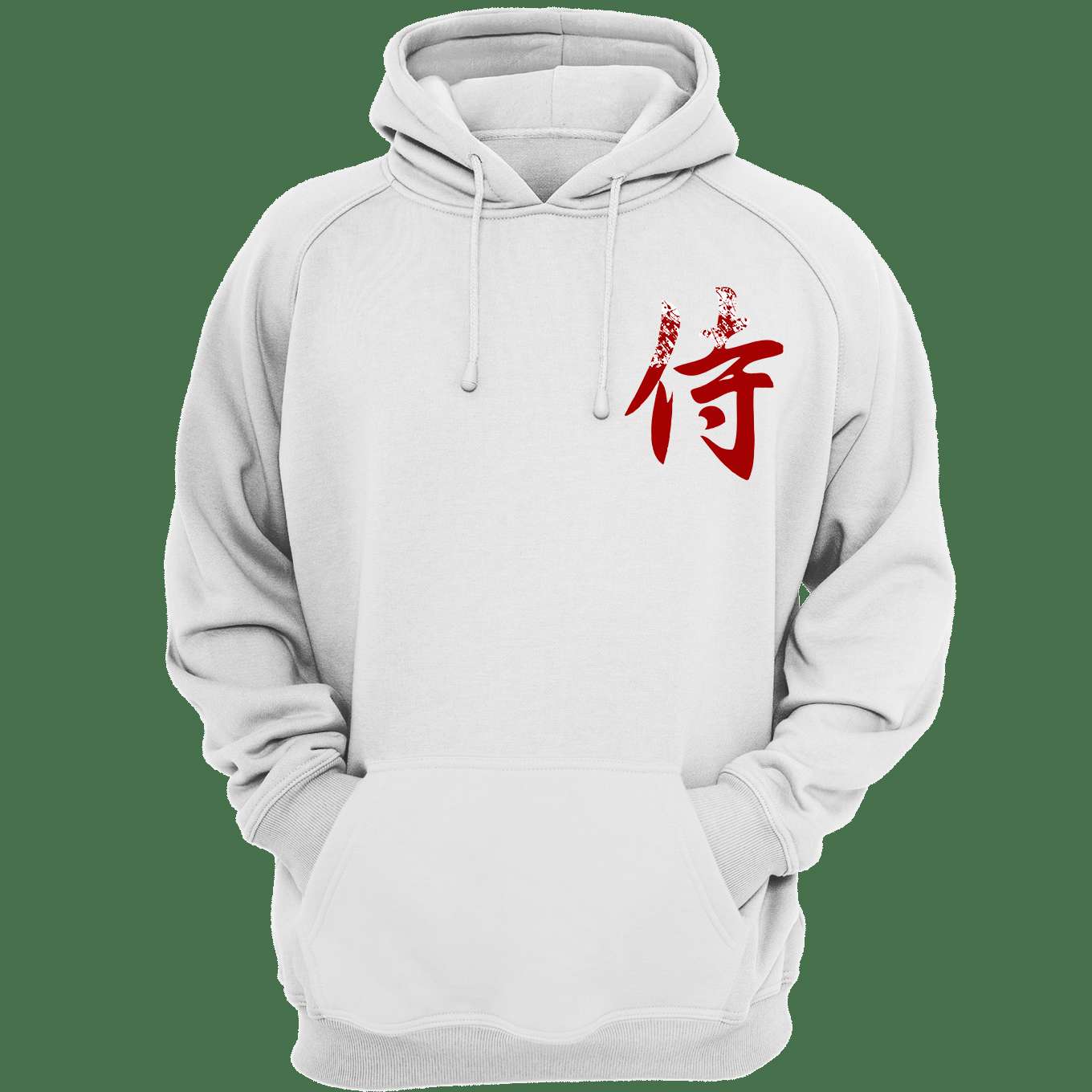 Samurai Hoodie - Japanese Kanji Design
