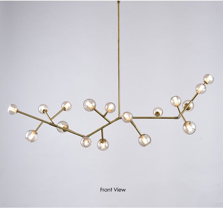 MIRODEMI® Luxury Molecular-Shaped Chandelier for Living Room, Kitchen, Dining Room
