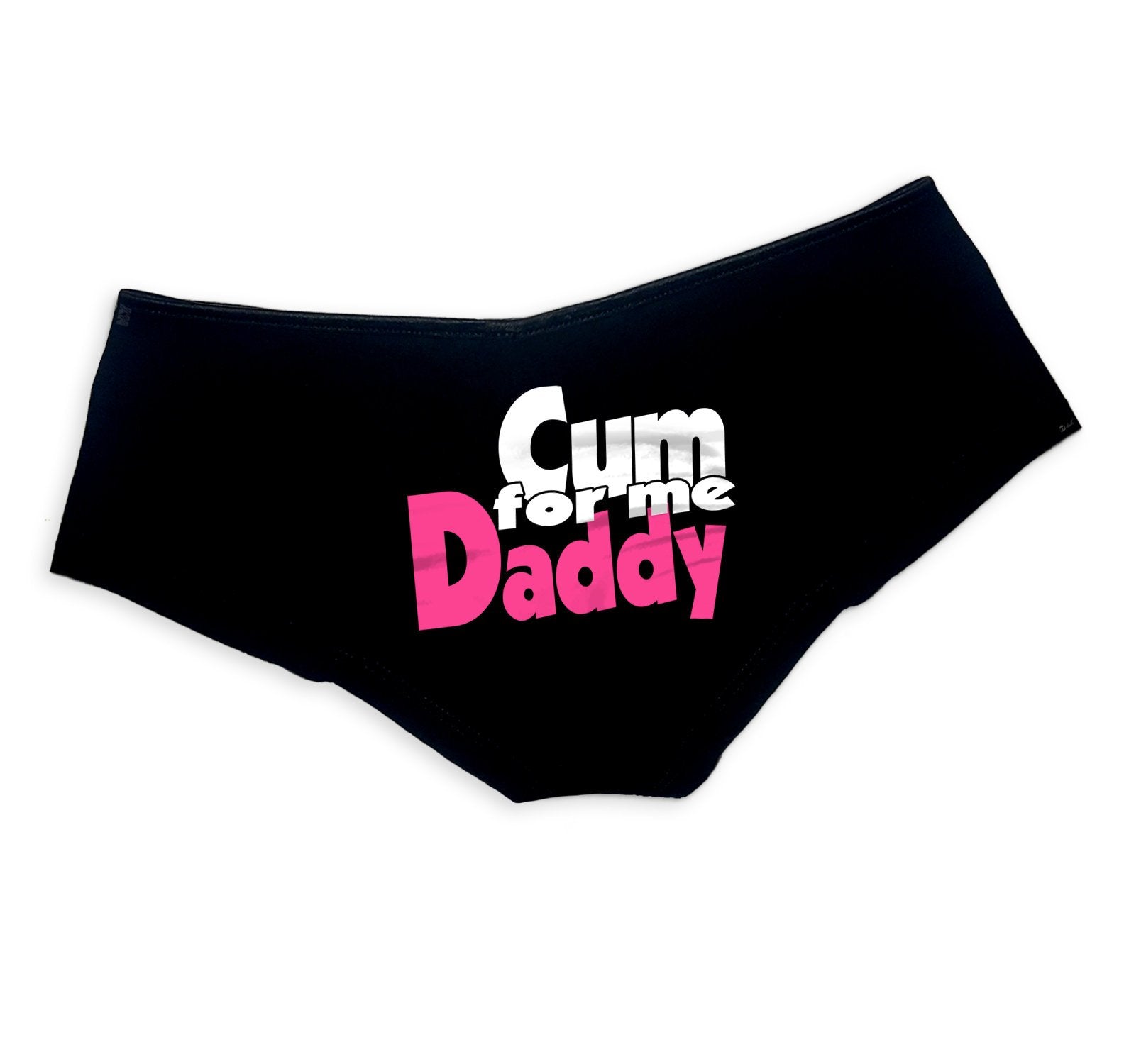 Cum For Me Daddy Panties - Sexy DDLG Boy Short Underwear for Women