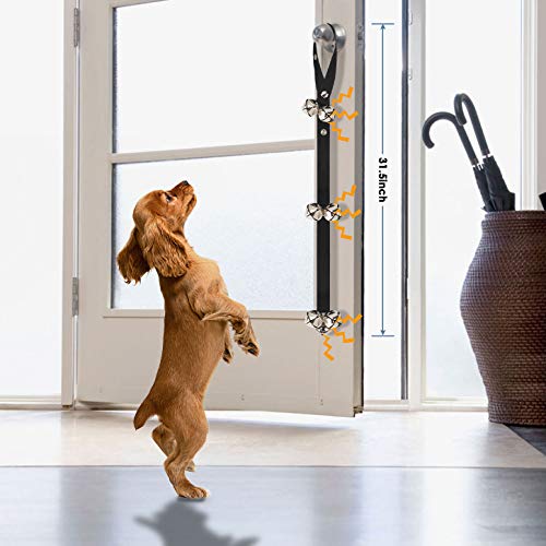 FOLKSMATE Adjustable Dog Doorbells for Potty Training with 7 Extra Loud Bells