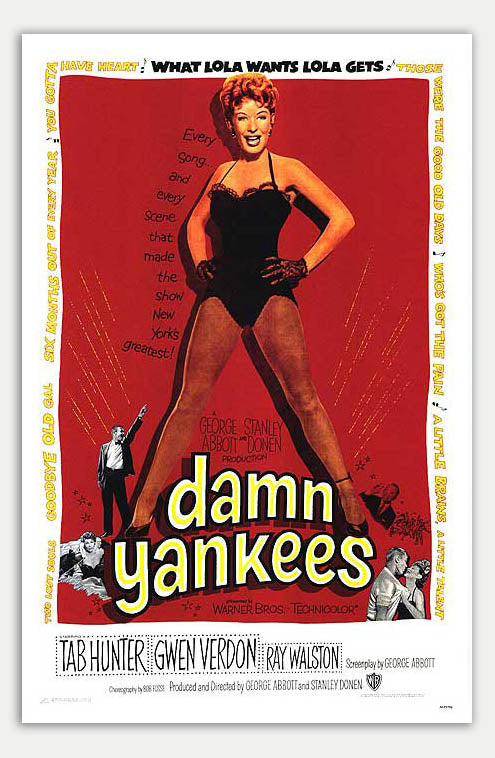 Damn Yankees - 11 x 17 Movie Poster (1958 Reprint)