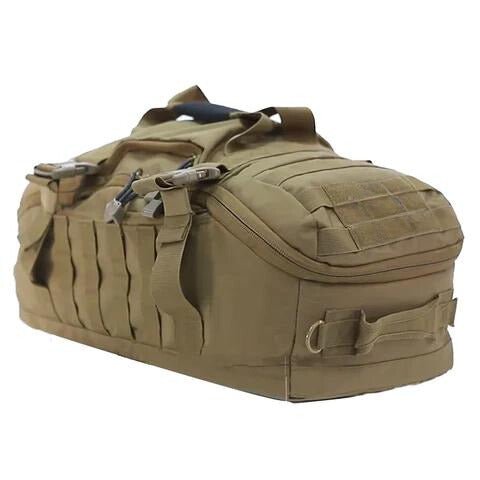 MOS Gear Tactical Travel Backpack 40L 60L 80L - Ultimate 3 Way Duffle Bag